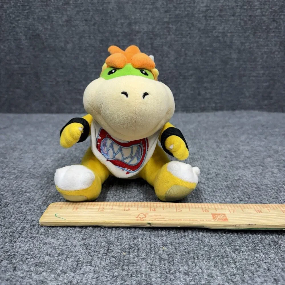 RARE Bowser Junior JR Plush Sanei Japan 2009 Nintendo Super Mario Official